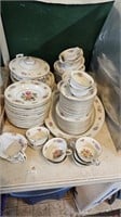 Set of Rose China Occupied Japan Lot of 81