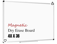 XBoard Magnetic Whiteboard 48 x 36 In