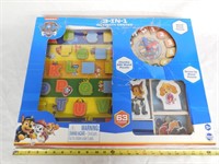 Paw Patrol 3-in-1 Activity Center, Puzzle, Clock,