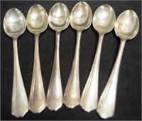 Set six George V sterling silver Coffee Spoons