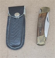 Single Blade Knife w/ Sheath