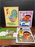 1979 Sesame Street puzzles