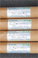 4 new LED tube lights 3ft 10W