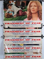 Fragments Of Fear (1970) - Poster Lot of (5)