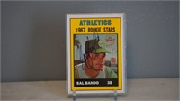 2001 TOPPS ARCHIVE CERTIFIED SAL BANDO AUTO