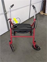 Drive Walker with a Seat