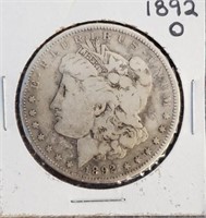 1892-O MORGAN DOLLAR