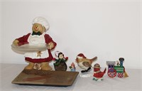 GINGERBREAD PLATE HOLDER AND MORE