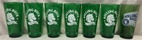 Rolling Rock large beer glasses #2.