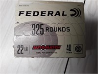 22 LR  BULK BOX 325 ROUNDS FEDRAL