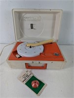 GE V211 Solid State Portable Vinyl Record Player