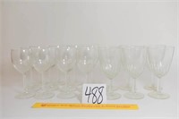 Large Lot of Stemware, Matching set of 6 and
