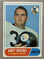 1968 ANDY RUSSELL ROOKIE TOPPS CARD