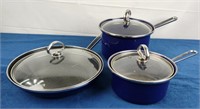 Chantal Cobalt Blue Cookware (6pcs)