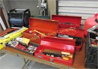 LOT OF TOOL BOXES/CONTENTS