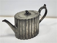 Early Ornate Britannia Teapot
