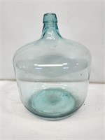 Large Blue Glass Jar