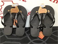 (2) Havaianas Men’s 6/7 Women’s 7/8 Flip Flops