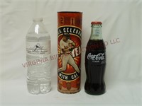 Cal Ripken Baltimore Orioles Coke Bottle w Can