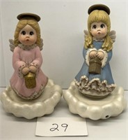 1987 Ceramic Musical Angel