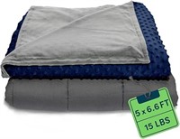 15lb Quility Weighted Blanket - Queen Size