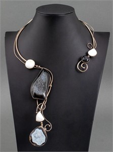 Veronica Silver Multi-Gemstone Necklace