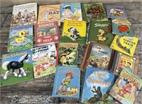 Box of vintage children’s books