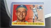 1955 Topps Joe Collins New York Yankees