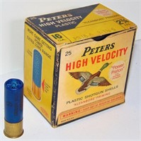 ANTIQUE AMMO PETERS HIGH VELOCITY 16 GA 2 3/4"