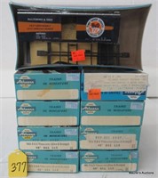 9 Athearn B&O Time Saver Box Cars/Kits, OB