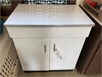 Metal cabinet (30” wide x 36” tall)