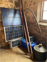 Kelln Solar watering system.