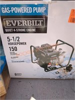 Everbilt 5 1/2HP Gas powered pump