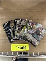 LOT OF VANGUARD ANIME CARDS