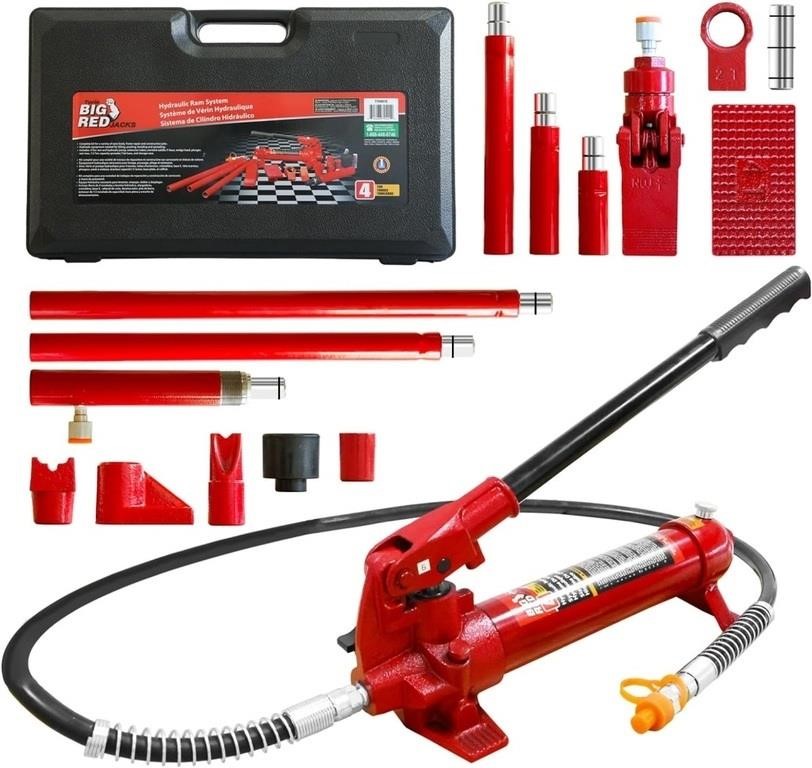 Auto Body Frame Repair Kit. Red