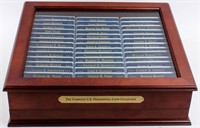 Coin Presidential $ Set in Deluxe Display