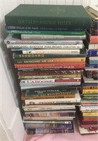 Large Group of Train Books