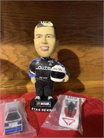 Nascar Ryan Newman Bobble and 2 Toy Race Cars