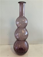 Amethyst 16in Tall Vase/Bottle