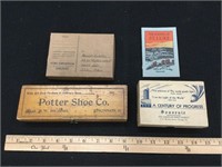 Potter Shoe Co. box, Religious souvenir