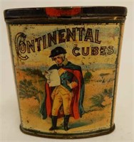 RARE CONTINENTAL CUBES CONVEX POCKET POUCH