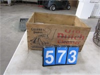 OLD DUTCH CLEANSER ADVERTISING BOX