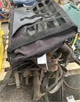 Set of Leather Driving Harness & Hay Bag