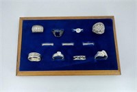 Collection of Sterling Silver Rings