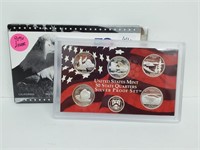 2005 US Mint 90% Silver State Quarters Proof Set