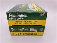 40 Rounds Remington 25-06 CORE-LOKT