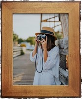 8x10" Photo Frame with Live Edge Frame