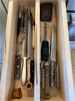 Knife Drawer Sabatier, German Vintage Knives