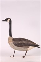 Folk Art Canada Goose Decoy by Unknown Carver,