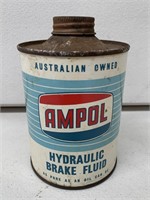 Pint Ampol Hydraulic Brake Fluid with Contents